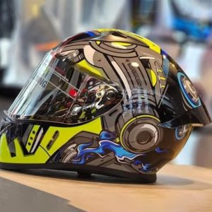 Vega Helmet  BOLT Decor 2 - yellow/blue